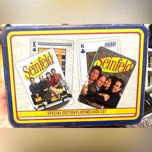 Seinfeld Playing Cards Themed Cards TV Show Photos Special Edition